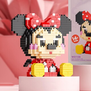 Foto 5 | Foto 5 | Juguete Educativo De Dibujos Animados Con Minibloques De Construcción Para Niños - Venta Internacional.