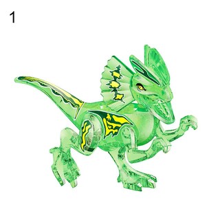 Foto 3 | Foto 3 | Maqueta 3d Diy Block Toy Con Cristal De Dinosaurio Para Niños Color Azul - Venta Internacional.