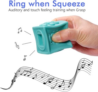 Foto 5 | Foto 5 | Bloques Apilables Blandos Para Bebés Y Niños Pequeños 12 Piezas - Venta Internacional.