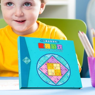 Foto 4 | Foto 4 | Juego De Mesa Sudoku Blue Logical Thinking Para Niños - Venta Internacional.