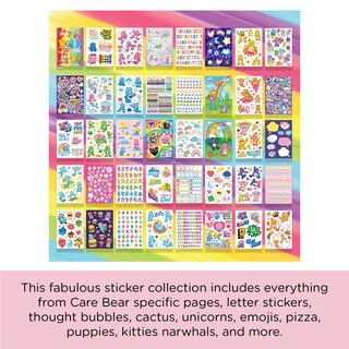 Foto 2 | Foto 2 | Libro De Pegatinas Fashion Angels Care Bear Más De 1000 Pegatinas Para Niños Mayores De 6 Años - Venta Internacional.