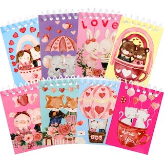 Foto 7 | Foto 7 | Miniblocs De Notas Para El Día De San Valentín Fancy Land Para Niños 48 Unidades - Venta Internacional.