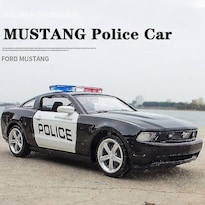 Coche De Aleación A Escala 1:32 Ford Shelby Mustang Gt350 Police 2006 - Venta Internacional.