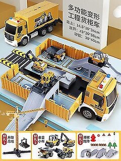 Foto 1 | Foto 1 | Camión Contenedor De Juguete Para Niños De Ingeniería A Gran Escala - Venta Internacional.