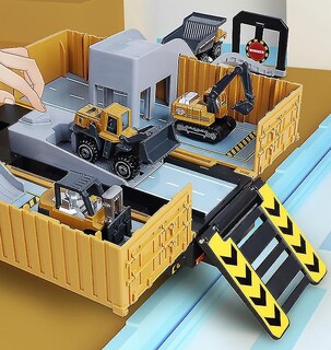 Foto 3 | Foto 3 | Camión Contenedor De Juguete Para Niños De Ingeniería A Gran Escala - Venta Internacional.