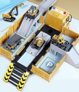 Foto 4 | Foto 4 | Camión Contenedor De Juguete Para Niños De Ingeniería A Gran Escala - Venta Internacional.