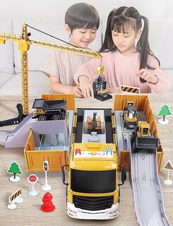 Foto 5 | Foto 5 | Camión Contenedor De Juguete Para Niños De Ingeniería A Gran Escala - Venta Internacional.