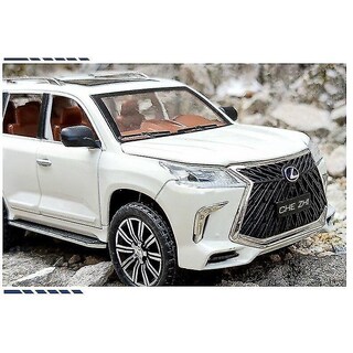 Foto 2 | Foto 2 | Maqueta De Coche Lexus Lx570 De Aleación De Metal Fundido A Presión 1:24 Con Sonido Y Luz - Venta Internacional.