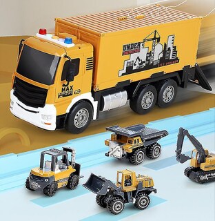Foto 2 | Foto 2 | Camión Contenedor De Juguete Para Niños De Ingeniería A Gran Escala - Venta Internacional.