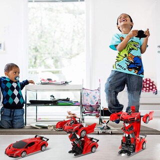Foto 3 | Foto 3 | Transformador De Robot De Coche Rc Con Mando A Distancia De 2 4 Ghz Para Niños - Venta Internacional.