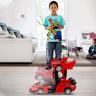 Foto 4 | Foto 4 | Transformador De Robot De Coche Rc Con Mando A Distancia De 2 4 Ghz Para Niños - Venta Internacional.