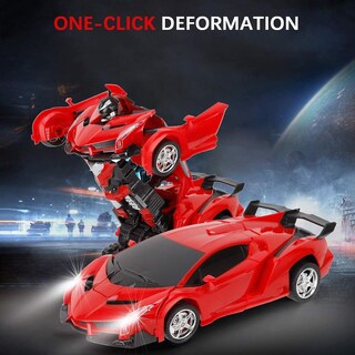 Foto 5 | Foto 5 | Transformador De Robot De Coche Rc Con Mando A Distancia De 2 4 Ghz Para Niños - Venta Internacional.