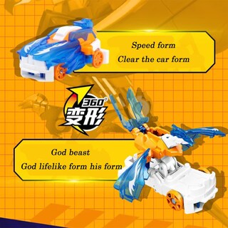 Foto 4 | Foto 4 | Auto De Juguete Beowui 720 Giros Y Transformaciones Choque 2pcs - Venta Internacional.