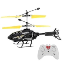 Helicóptero De Control Remoto Mini Rc Con Inducción Infrarroja Amarillo - Venta Internacional.