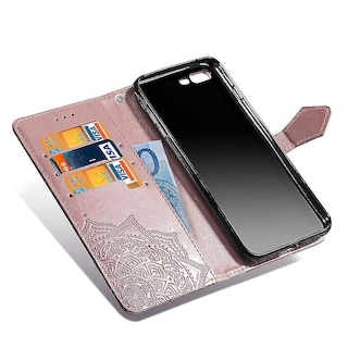 Foto 4 | Foto 4 | Funda De Piel Tipo Cartera Para Iphone 8 Plus/7 Plus - Venta Internacional.