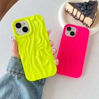 Foto 2 | Foto 2 | Funda De Teléfono Con Pliegues Ondulados En Forma De Agua Para Iphone 14 - Venta Internacional.