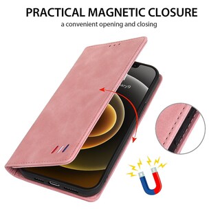 Foto 5 | Foto 5 | Funda Para Iphone 13 Pro Max Con Cierre Magnético Tipo Cartera Tapa - Venta Internacional.