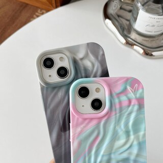 Foto 4 | Foto 4 | Funda De Teléfono Plisada Con Ondulaciones De Agua Para Iphone 14 Pro - Venta Internacional.