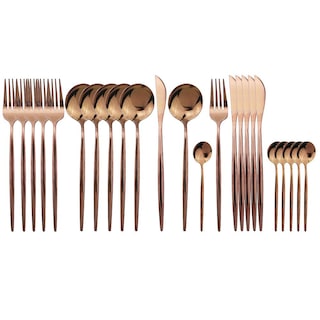 Foto 1 | Foto 1 | Juego De Cubertería Jashii De Acero Inoxidable 304 24 Piezas - Venta Internacional.