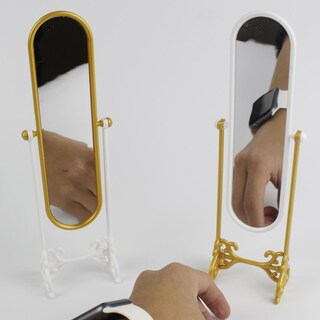 Foto 2 | Foto 2 | Espejo Miniatura Naievear De Plástico Ligero De 26 Cm - Venta Internacional.