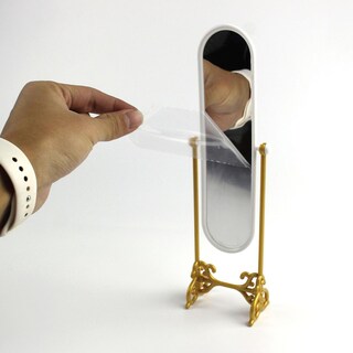 Foto 3 | Foto 3 | Espejo Miniatura Naievear De Plástico Ligero De 26 Cm - Venta Internacional.