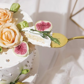 Foto 7 | Foto 7 | Juego Personalizado Para Cortar Pastel Aw Bridal En Oro Para Boda - Venta Internacional.