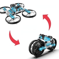 Dron De Control Remoto Plegable Para Motocicleta De Juguete Con Cámara De 2 Mp - Venta Internacional.