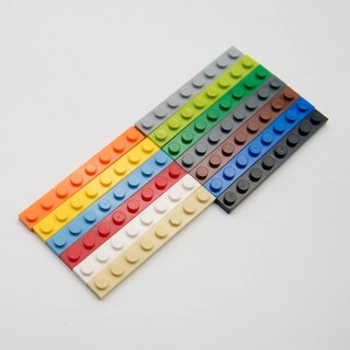 Foto 3 | Foto 3 | Placas De Construcción Clásicas Rojas Plwooyur 1x8 - 100 Piezas - Venta Internacional.