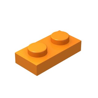 Foto 1 | Foto 1 | Placas De Construcción Plwooyur Clásicas Naranja 1x2 100 Piezas - Venta Internacional.