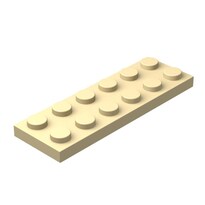 Placas De Construcción Clásicas Beige 2x6 100 Piezas - Venta Internacional.