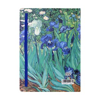 Foto 4 | Foto 4 | Libreta Premium De Pasta Dura Con Efecto Metalizado – Lirios De Vincent Van Gogh