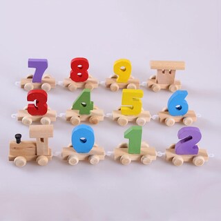 Foto 5 | Foto 5 | Juguete Educativo De Madera Con Números Del 0 Al 9 Para Niños - Venta Internacional.