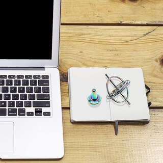 Foto 2 | Foto 2 | Juguete De Equilibrio Con Trompa Giratoria Antigravedad De Metal Con Giroscopio - Venta Internacional.