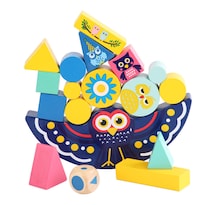Juguete Educativo Blue Owl Balance Con Bloques De Construcción - Venta Internacional.