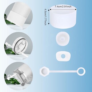 Foto 4 | Foto 4 | Juego De Tapones De Silicona Para Derrames Compatibles Con Jubi Rion Tazas Stanley - Venta Internacional.