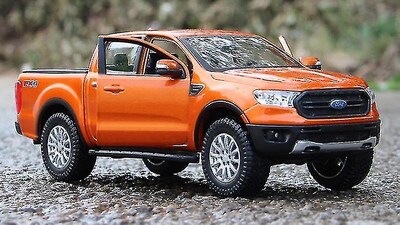Foto 4 | Foto 4 | Maqueta De Coche Ford Ranger Orange 1:27 Die Cast Precision - Venta Internacional.
