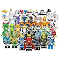 Juego De 32 Figuras De Ninjago Building Blocks Toys Para Niños - Venta Internacional.