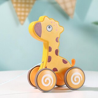 Foto 2 | Foto 2 | Arrastre Conductor De Juguete Cuerda Para Tirar De Un Coche De Animales Para Niños - Venta Internacional.