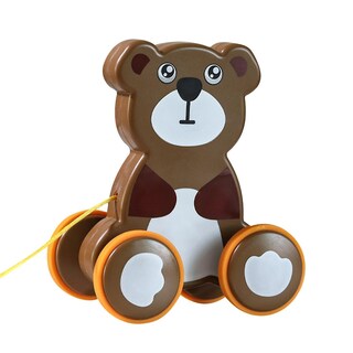 Foto 1 | Foto 1 | Arrastre Conductor De Juguete Cuerda Para Tirar De Un Coche De Animales Para Niños - Venta Internacional.