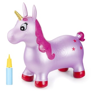 Foto 1 | Foto 1 | Juguete Inflable Para Montar Animales Inpany Pink Unicorn Hopper - Venta Internacional.
