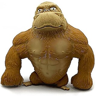 Foto 1 | Foto 1 | Juguete Para Aliviar El Estrés Muñeca Gorila De Látex Orangután - Venta Internacional.