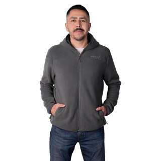 Foto 1 | Foto 1 | Chamarra De Fleece Para Hombre Con Bolsillos Y Gorro Integrado Greenlander Azul Marino