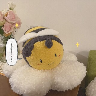 Foto 3 | Foto 3 | Almohada De Peluche Con Forma De Abejorro De Peluche 30 Cm Para Niños - Venta Internacional.