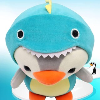 Foto 2 | Foto 2 | Pingüino Dinosaurio De Peluche De 25 Cm Con Abrigo De Felpa Supersuave - Venta Internacional.