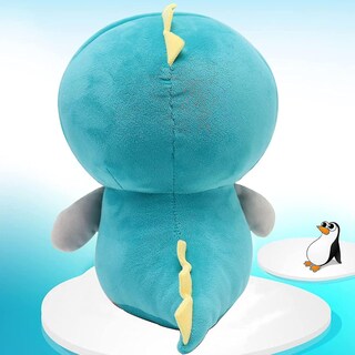 Foto 4 | Foto 4 | Pingüino Dinosaurio De Peluche De 25 Cm Con Abrigo De Felpa Supersuave - Venta Internacional.