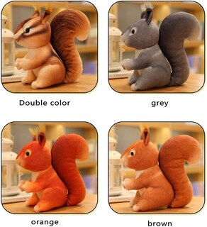 Foto 3 | Foto 3 | Muñeca De Peluche Para Perros Bonita Ardilla 25 Cm - Venta Internacional.