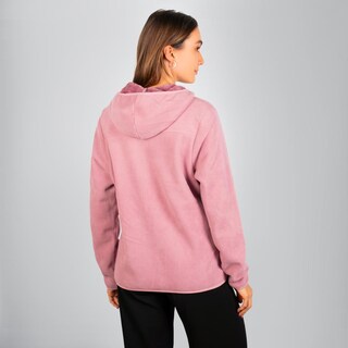 Foto 6 | Foto 6 | Chamarra De Fleece Para Mujer Con Bolsillos Y Gorro Integrado Greenlander Rosa