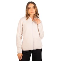 Chamarra De Fleece Para Mujer Con Bolsillos Y Gorro Integrado Greenlander Beige