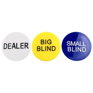 Foto 2 | Foto 2 | Juego De Botones Para Casino Craps Dealer Yuanhe Professional De 5 Cm - Venta Internacional.