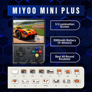 Foto 2 | Foto 2 | Consola De Juegos Retro Gamelo Miyoo Mini Plus 64gb Púrpura - Venta Internacional.